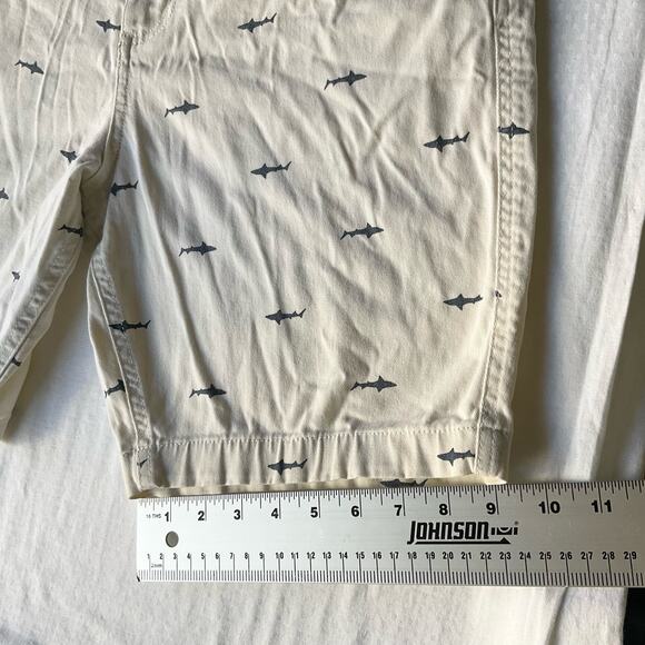 Roebuck & Co. Men’s Casual Flat Front Khaki Shorts size 32, Ivory Off White - Picture 4 of 7